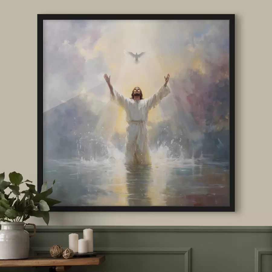 Papier peint une fleur d'iris dans un style décoratif f48550