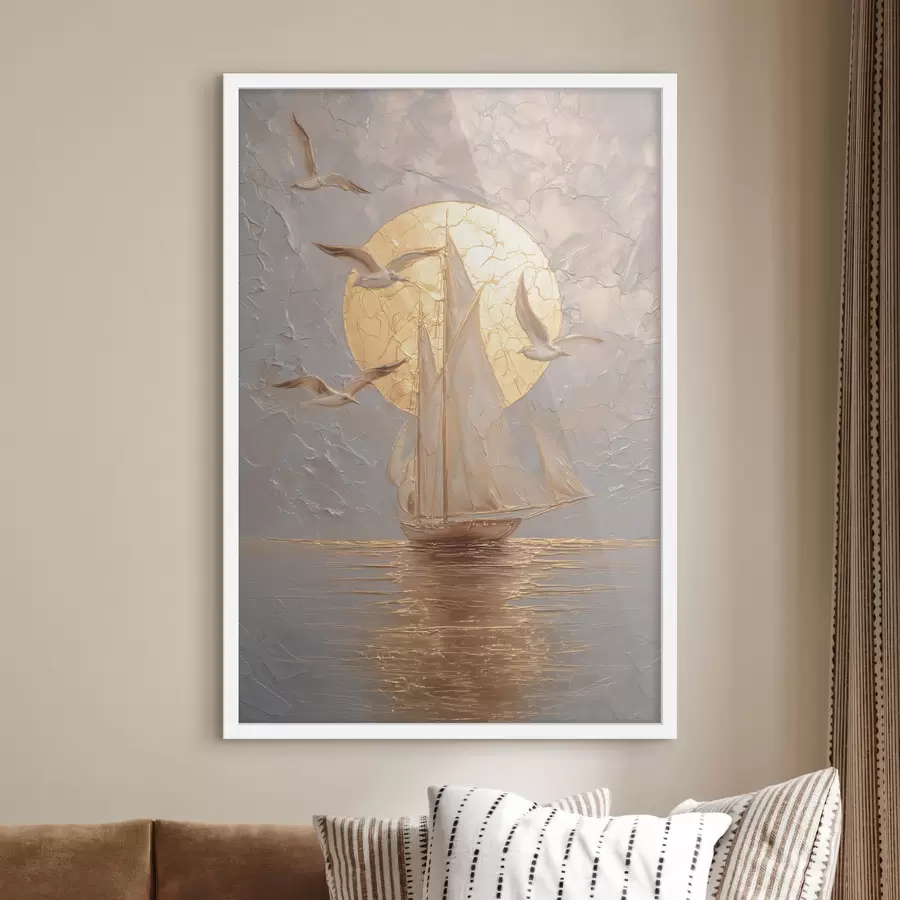 Papier peint le profil d'une femme dans un style vitrail f48556