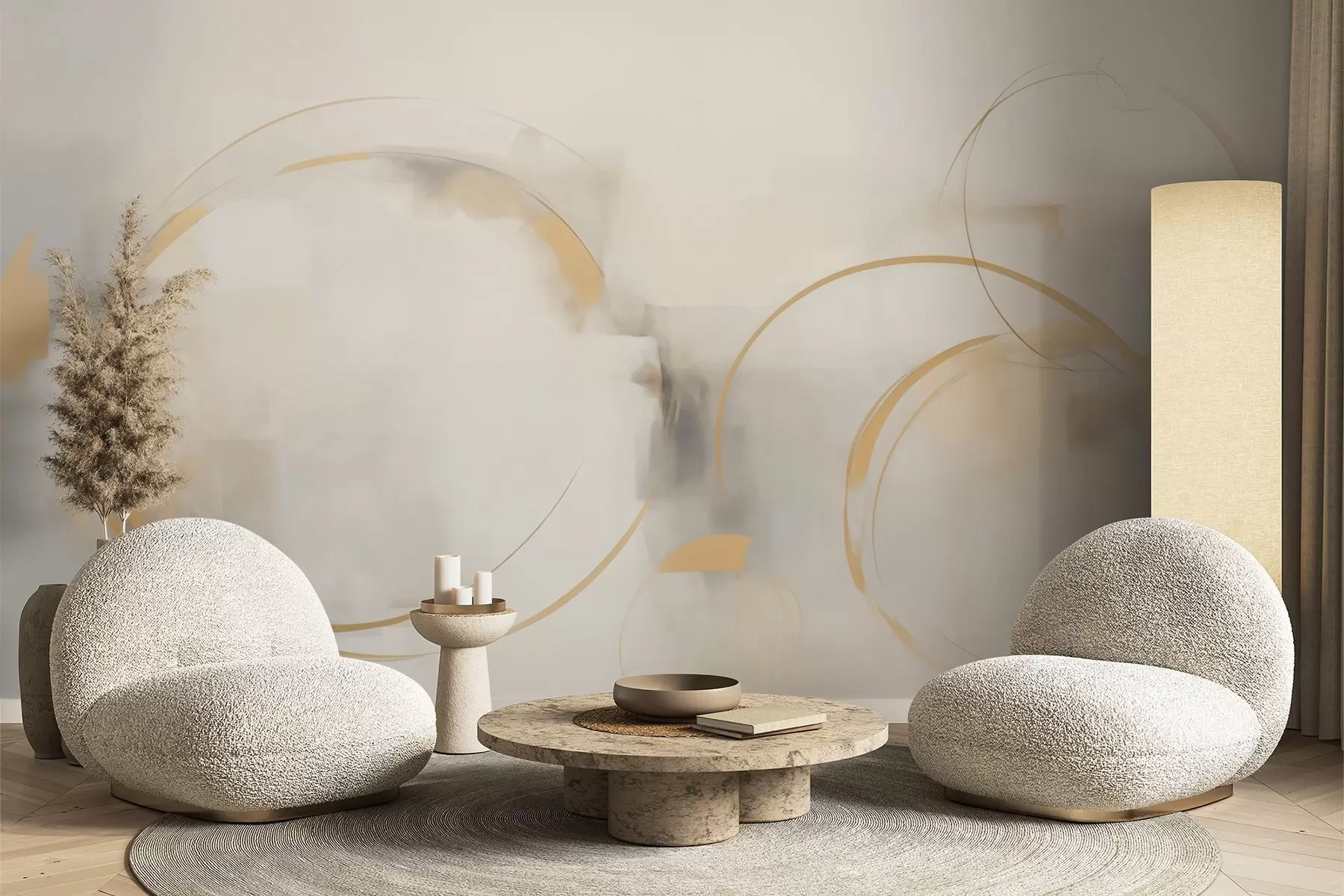 Papier peint Abstraction w05418