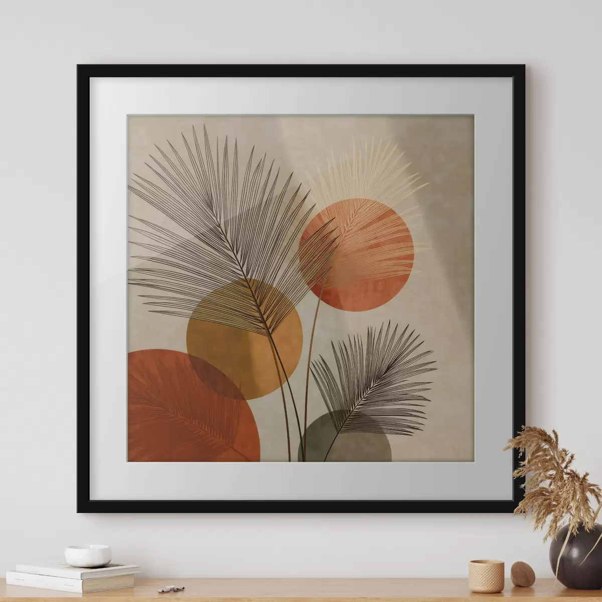 Poster Palmes et charme f48557