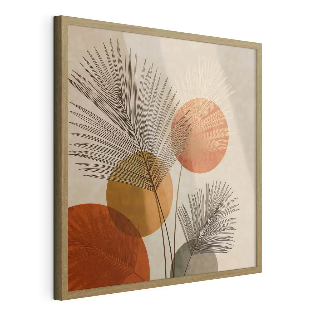 Poster Palmes et charme f48557