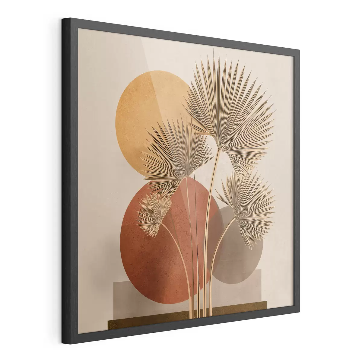 Poster Palmes et force f48558