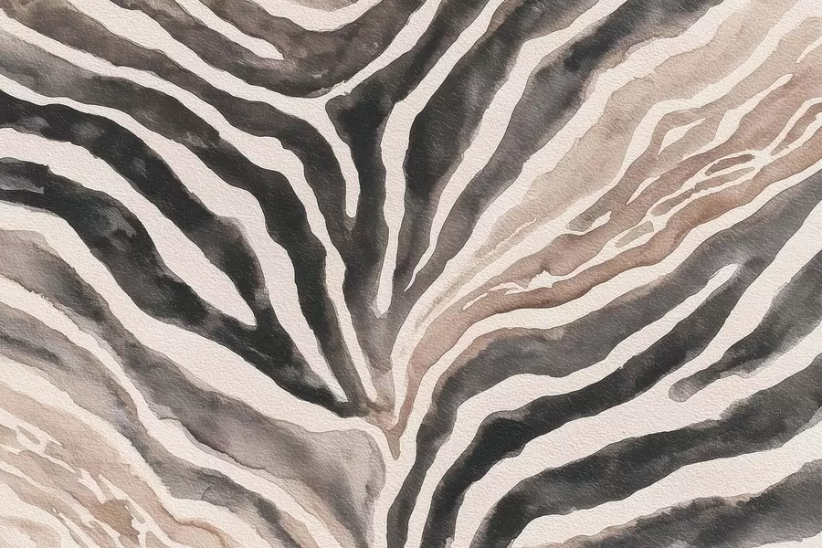 Papier peint Une abstraction douce aux textures naturelles dans des tons neutres w09801