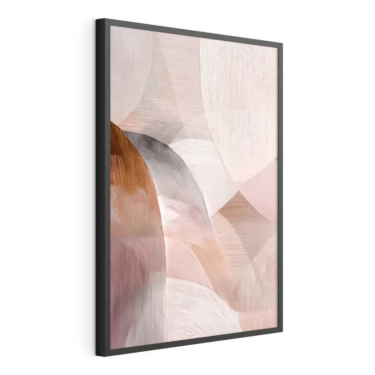 Poster Pause couleur pêche f48189