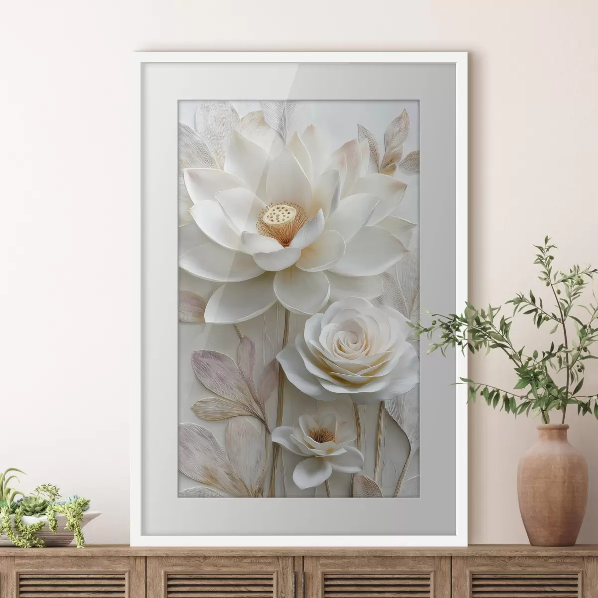 Poster Fleurs et grâce f48214