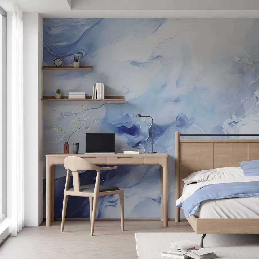 Papier peint Veines de marbre raffinées w05441