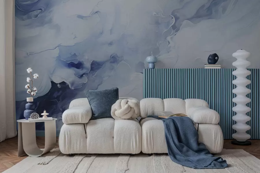 Papier peint Veines de marbre raffinées w05441