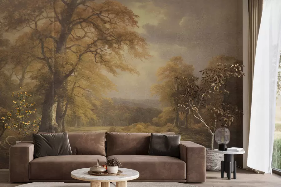 Papier peint Forêt d'antan w05447