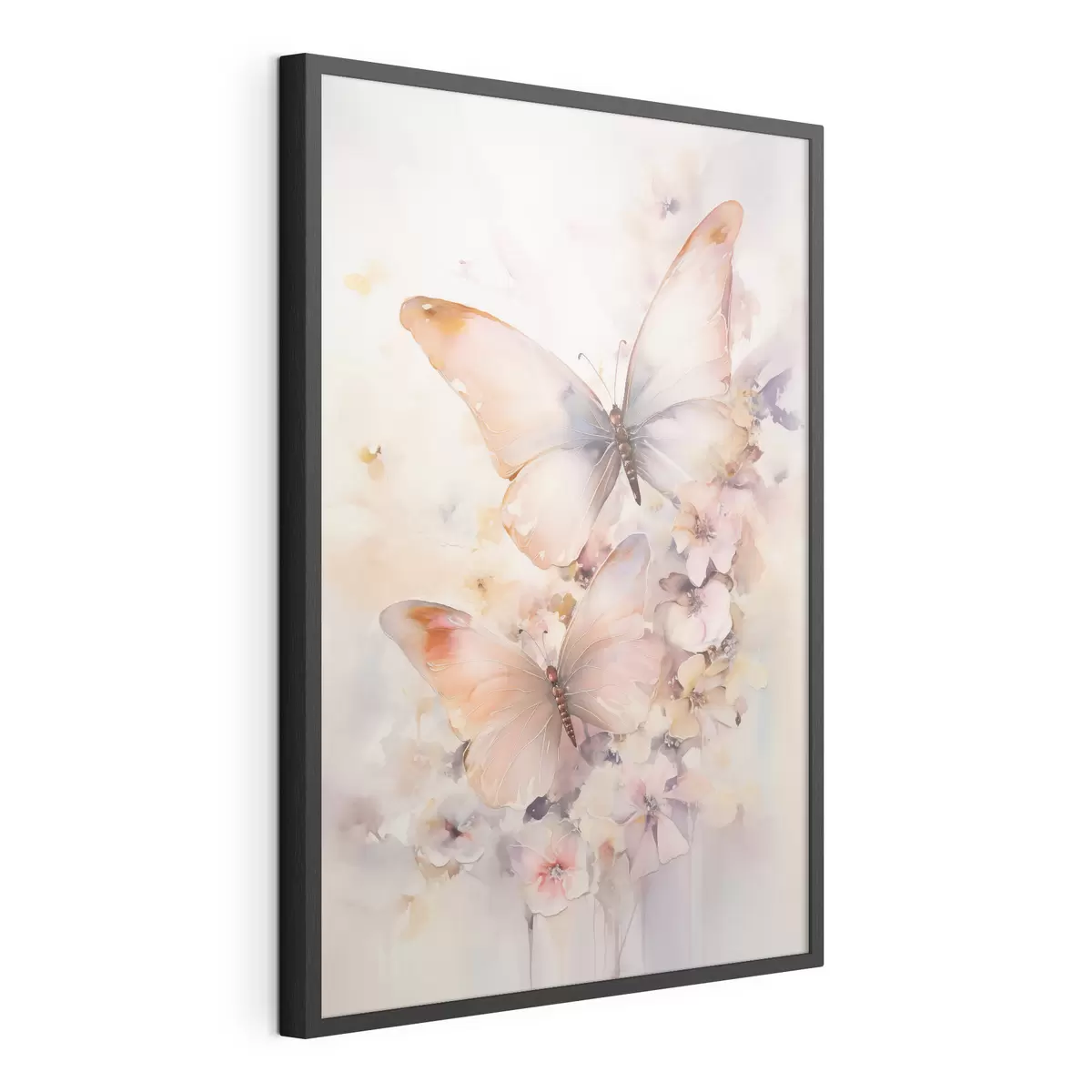 Poster Papillons et tendresse f48563
