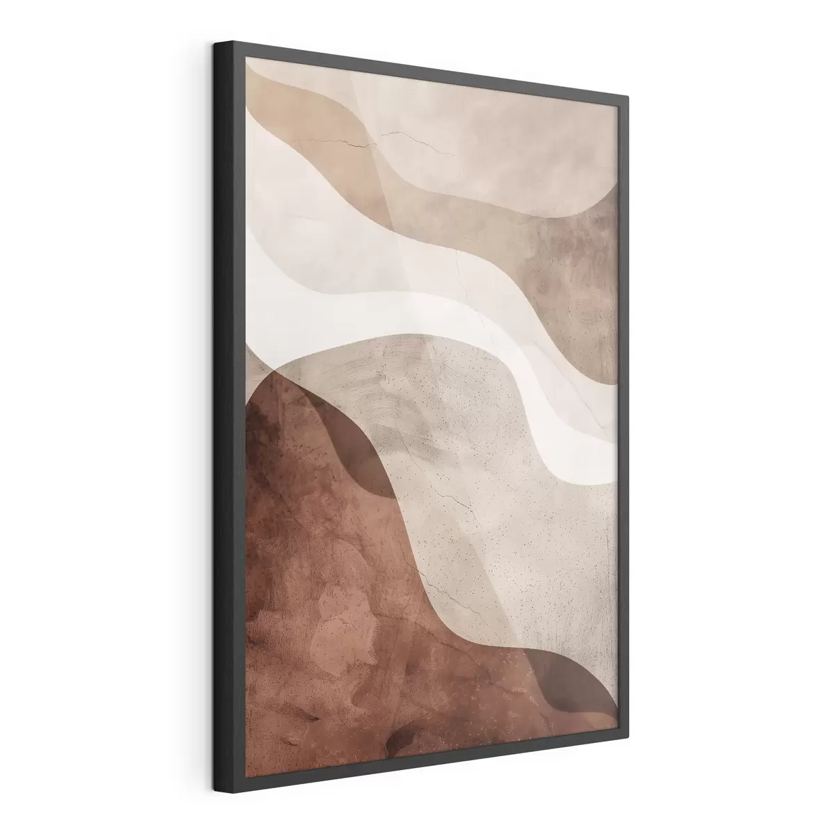 Poster Abstraction moderne, tons chauds f48580