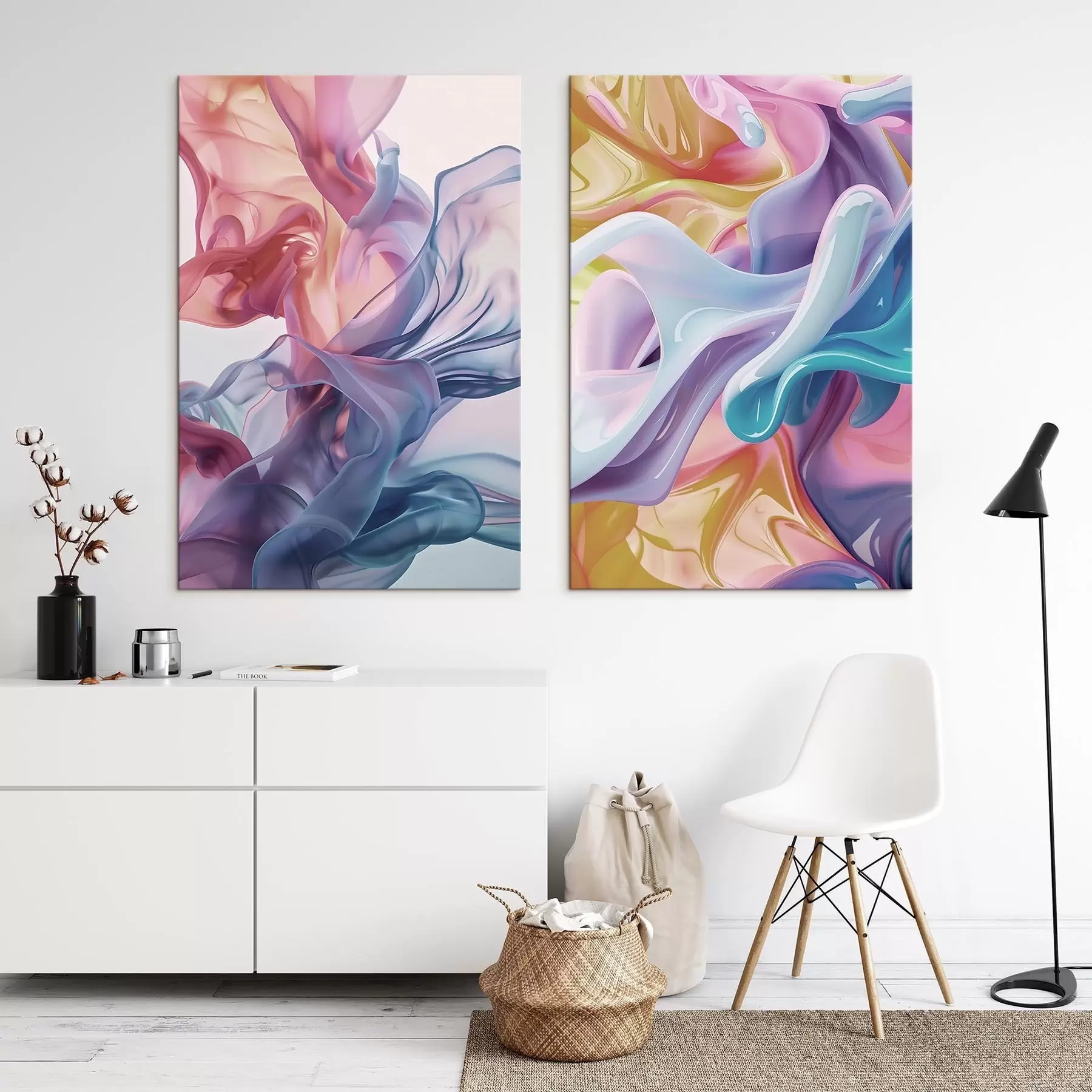 Tableau Formes colorées m30276