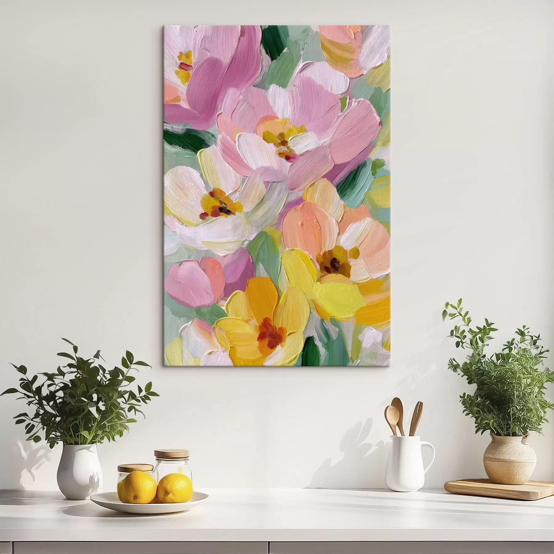 Tableau Fleurs éclatantes s48647