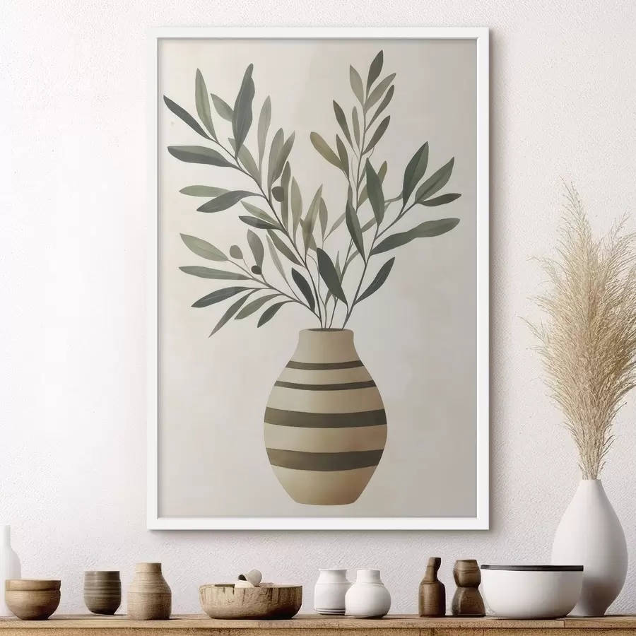 Papier peint Olive f48642