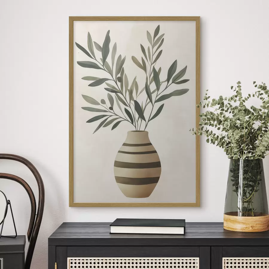 Papier peint Olive f48642