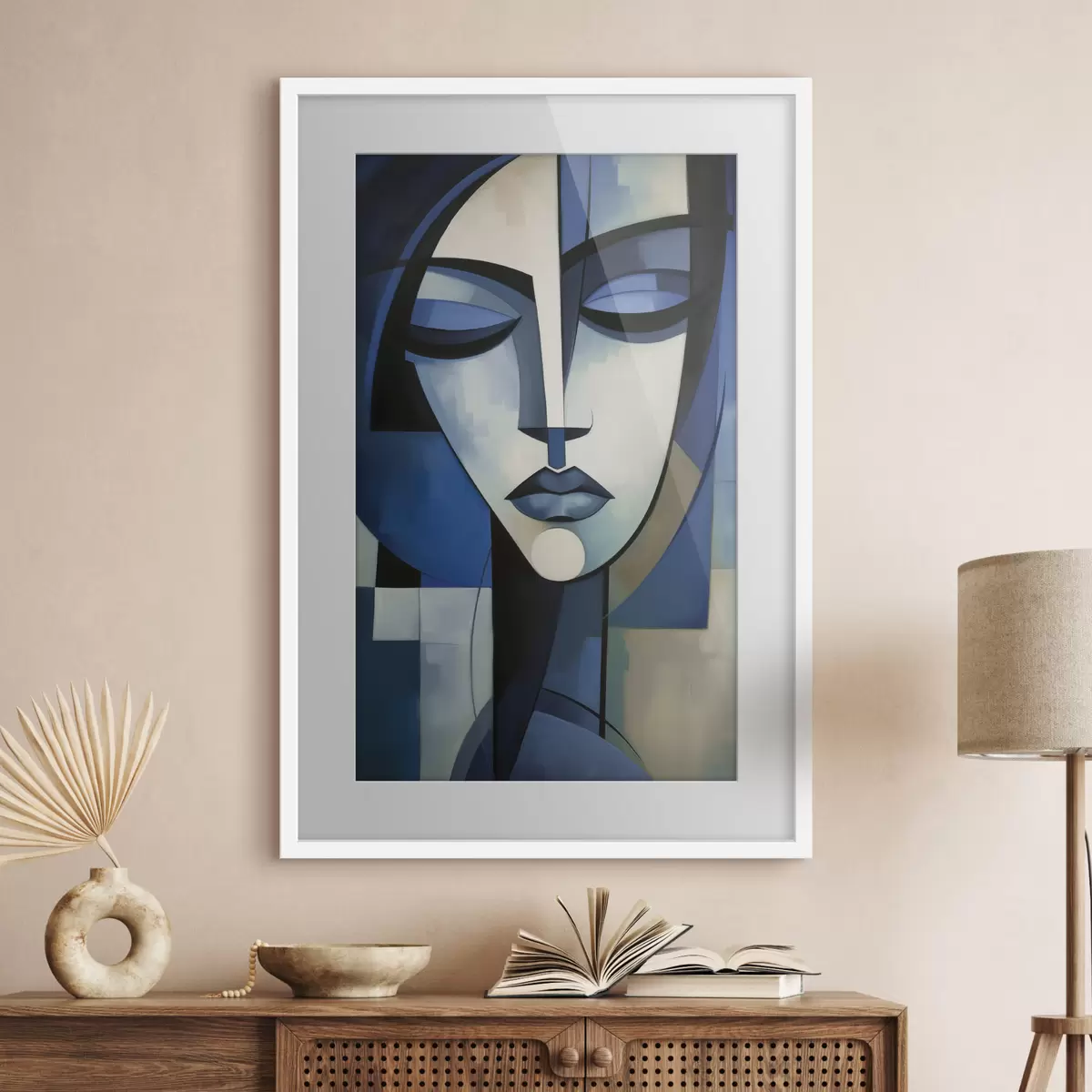Poster Songe en bleu profond f48660