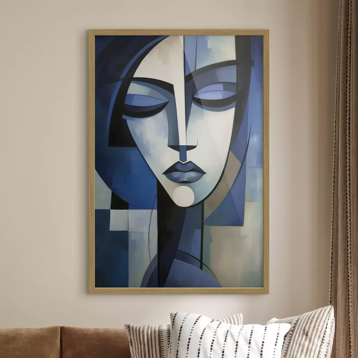 Poster Songe en bleu profond f48660