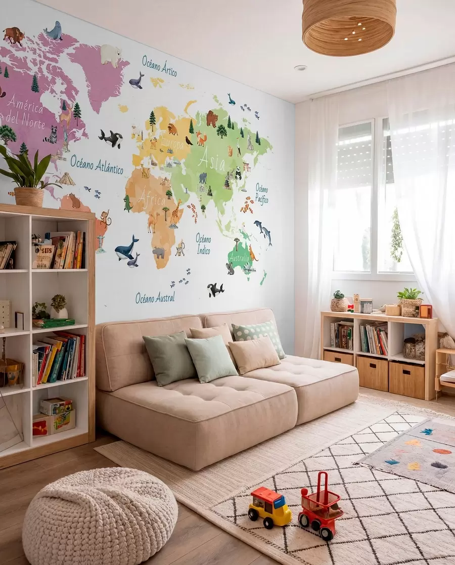 Papier peint Faune en espagnol c00009es