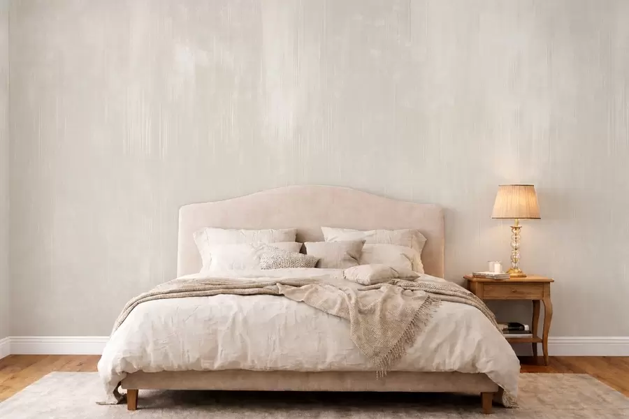 Papier peint Fond beige clair avec une texture verticale discrète w05121