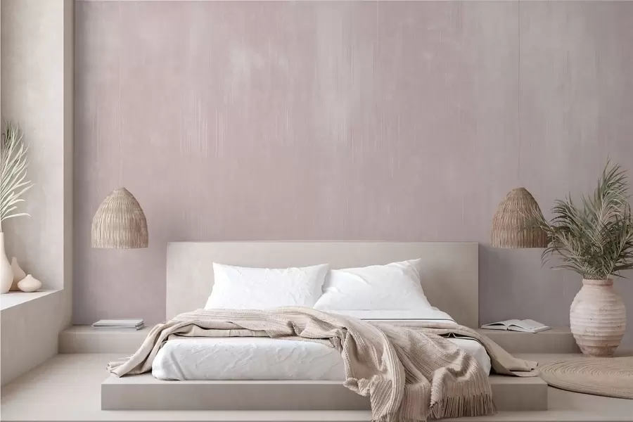 Papier peint Fond rose pâle avec une texture verticale délicate w05121v2