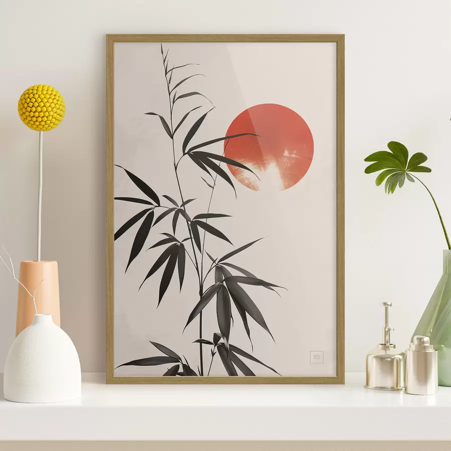 Papier peint Paysage japonais ensoleillé f48630