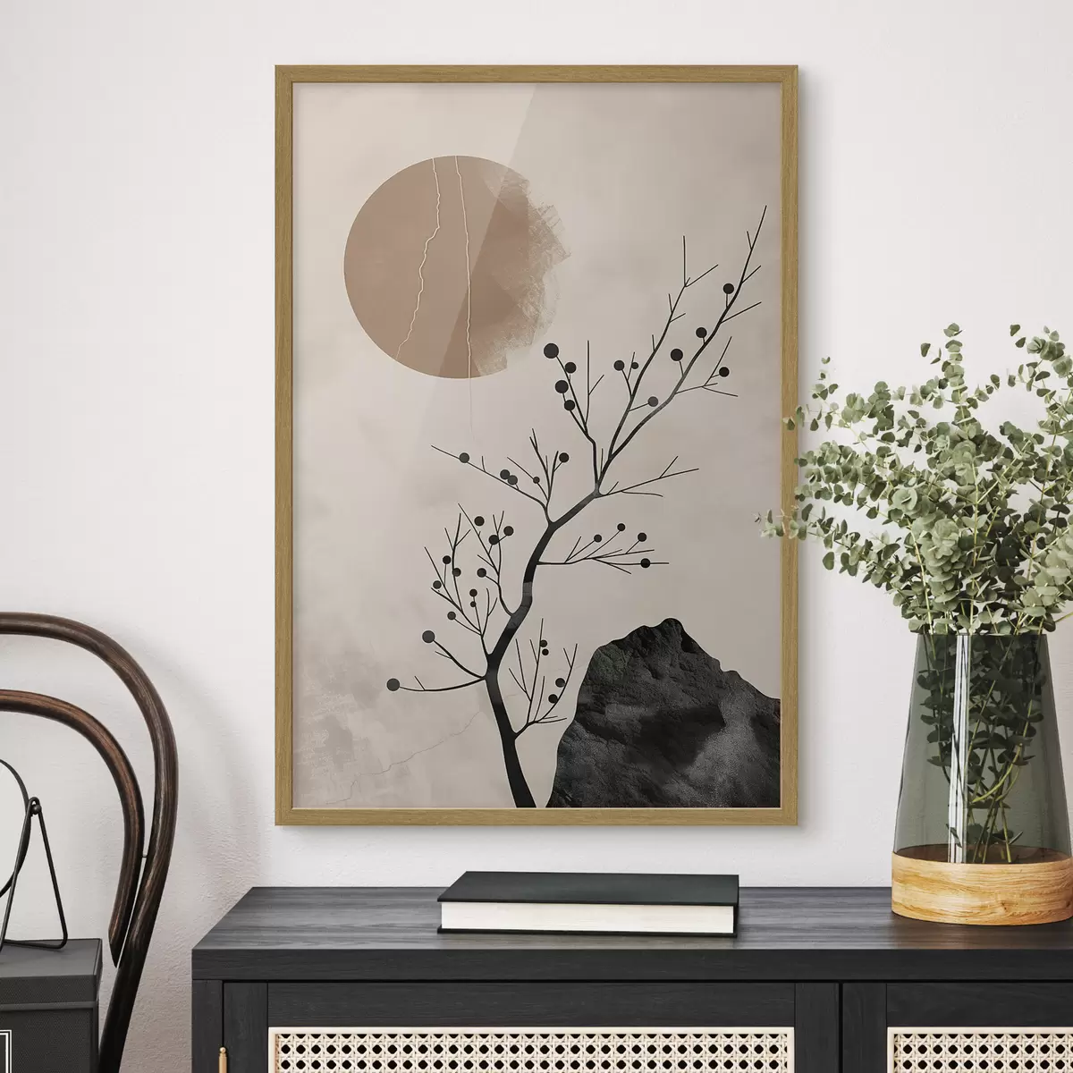 Poster Branche et silence f48631