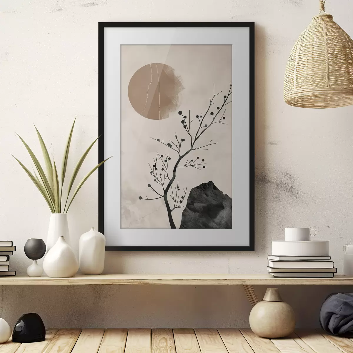 Poster Branche et silence f48631