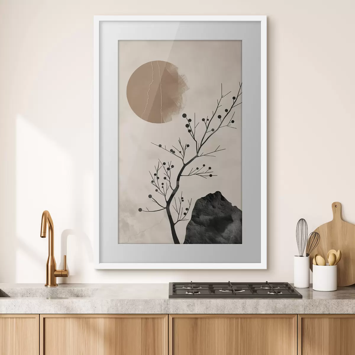 Poster Branche et silence f48631