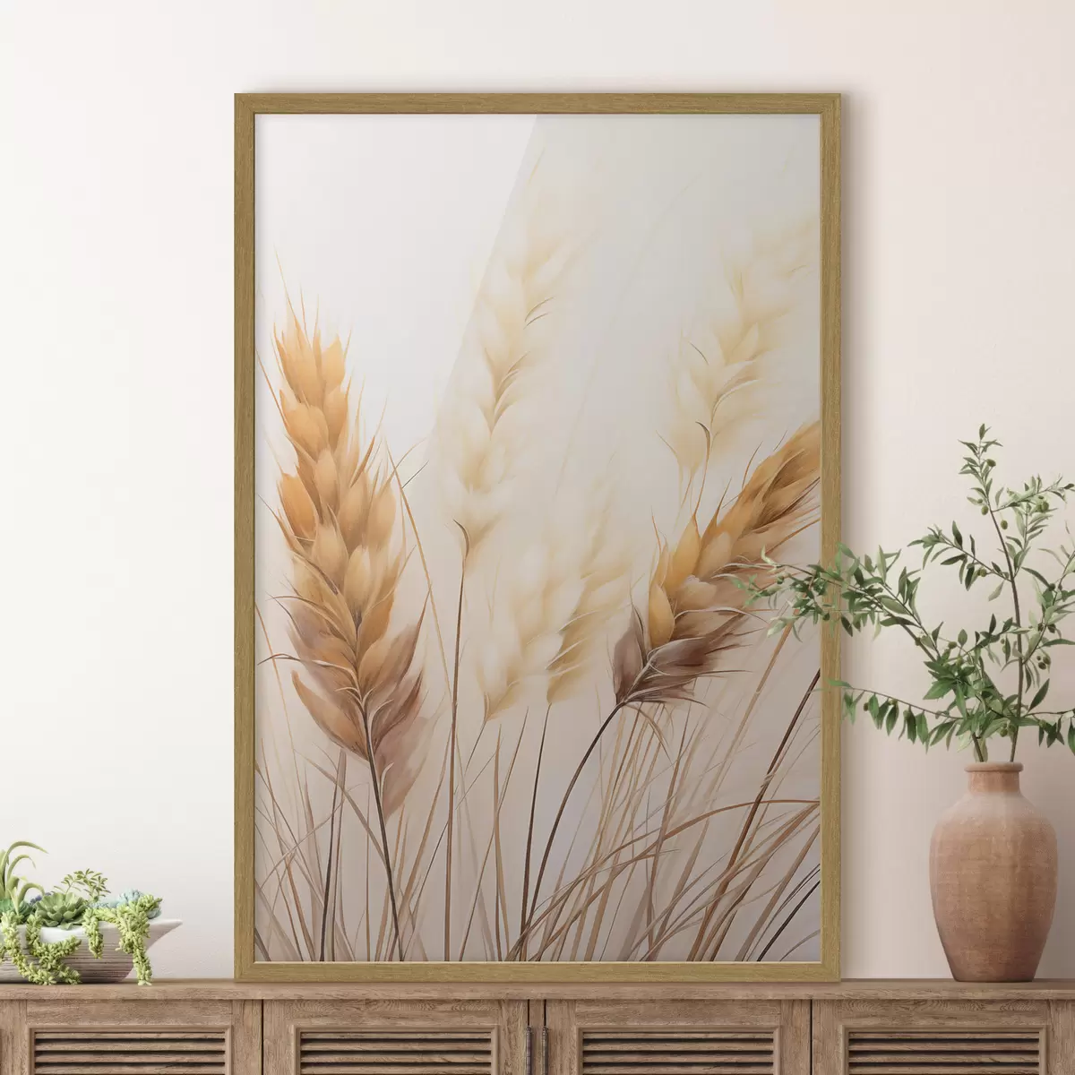Poster Herbes et murmure f48639