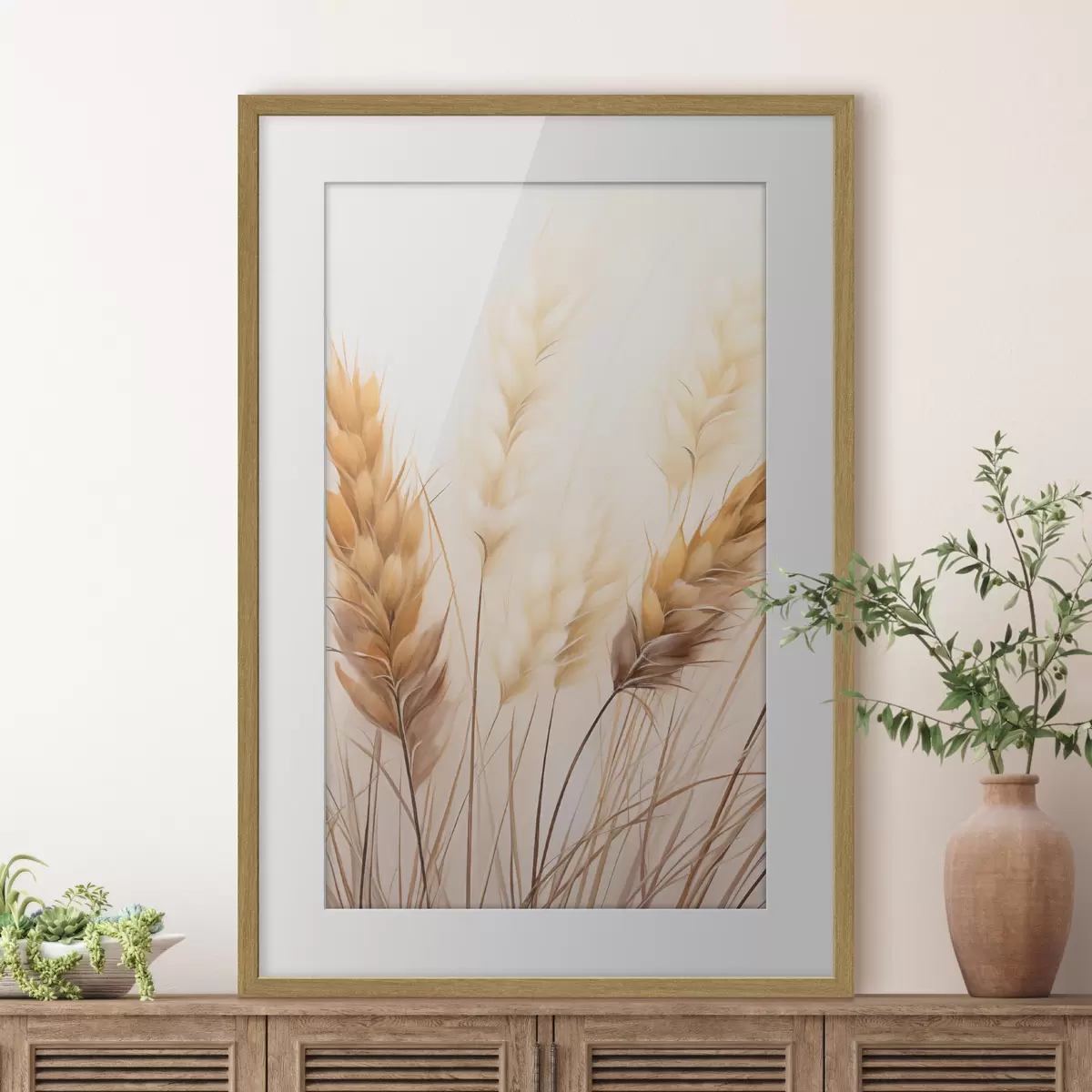 Poster Herbes et murmure f48639
