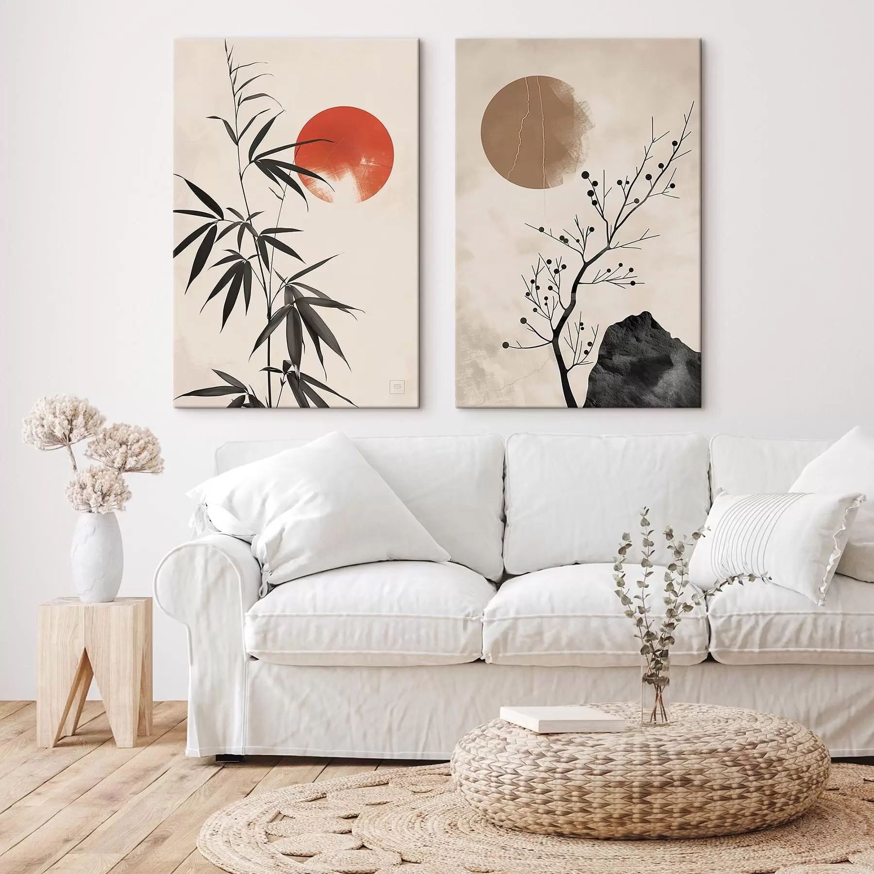 Tableau Paysage oriental, tranquillité m30279