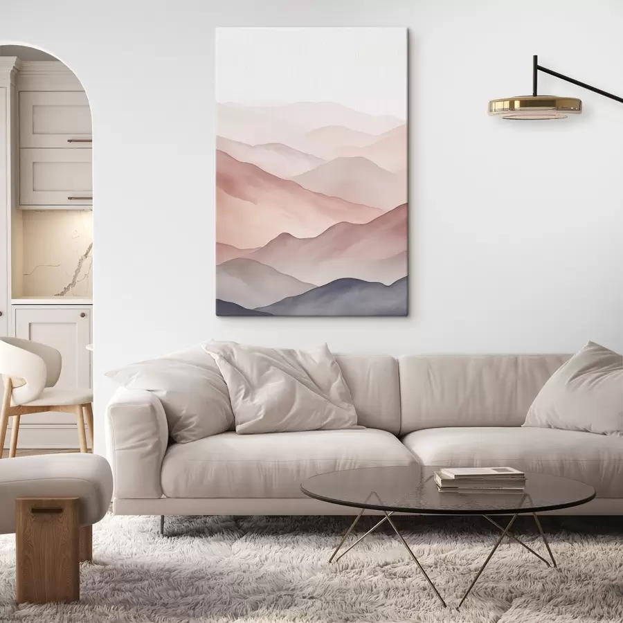 Tableau Paysage de montagne s48681