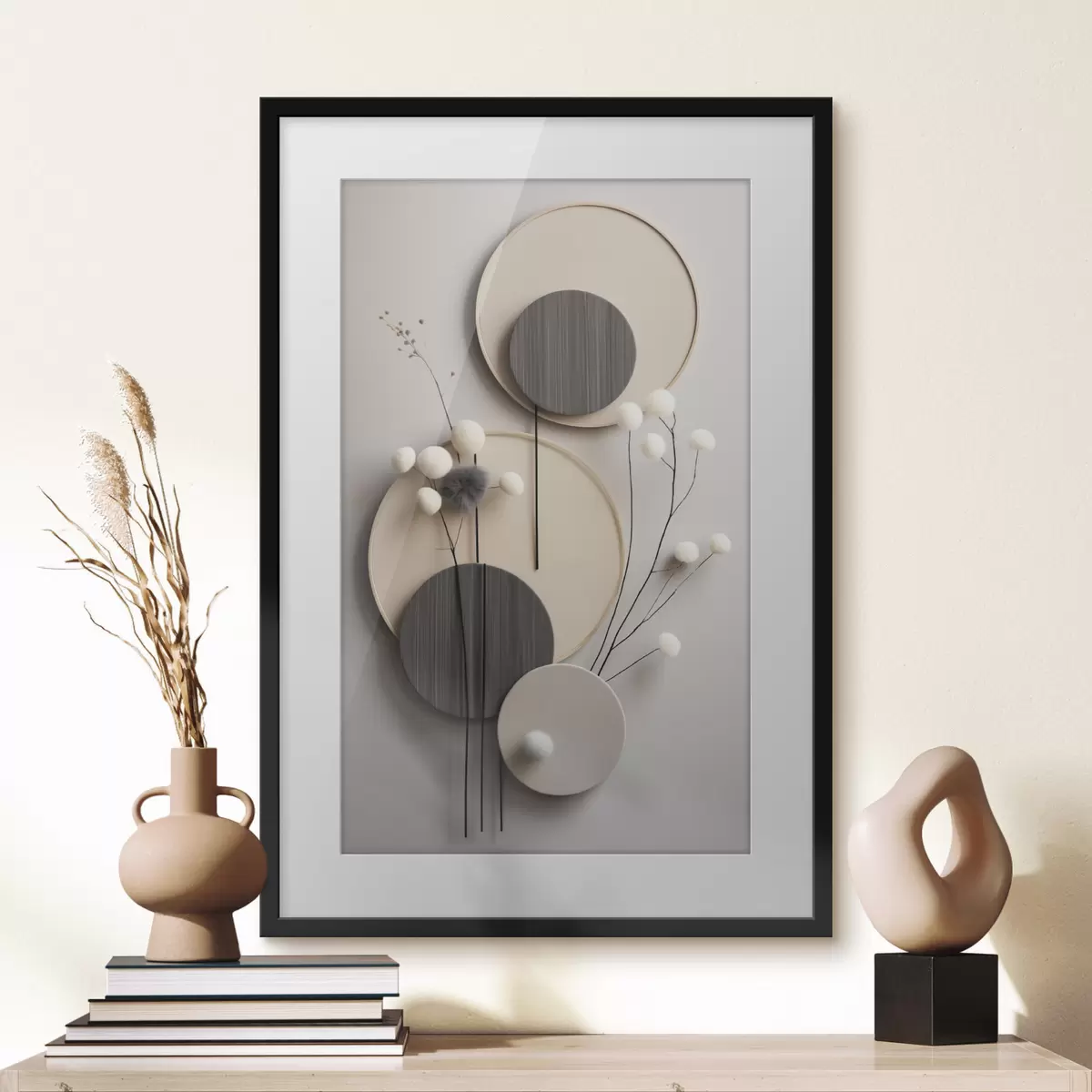 Poster Graines en suspension f48601