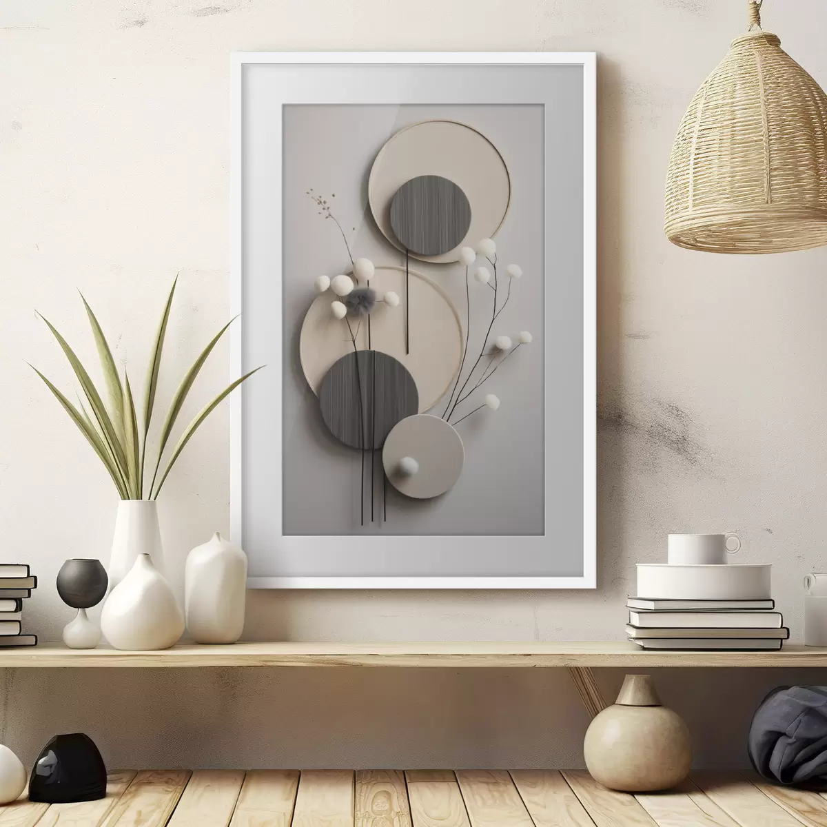 Poster Graines en suspension f48601