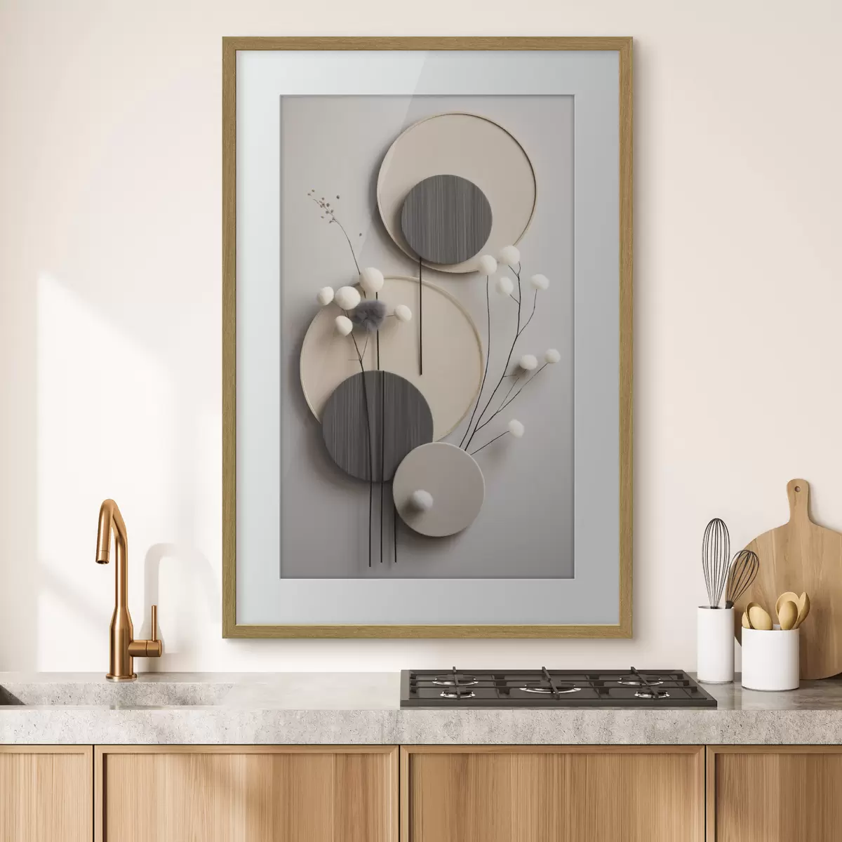 Poster Graines en suspension f48601