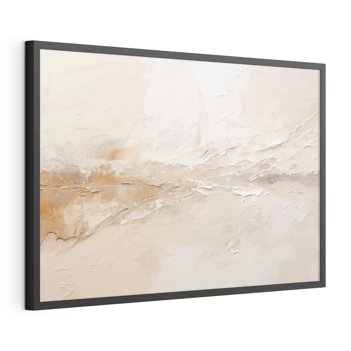 Poster Texture abstraite avec des touches de beige chaud f48625