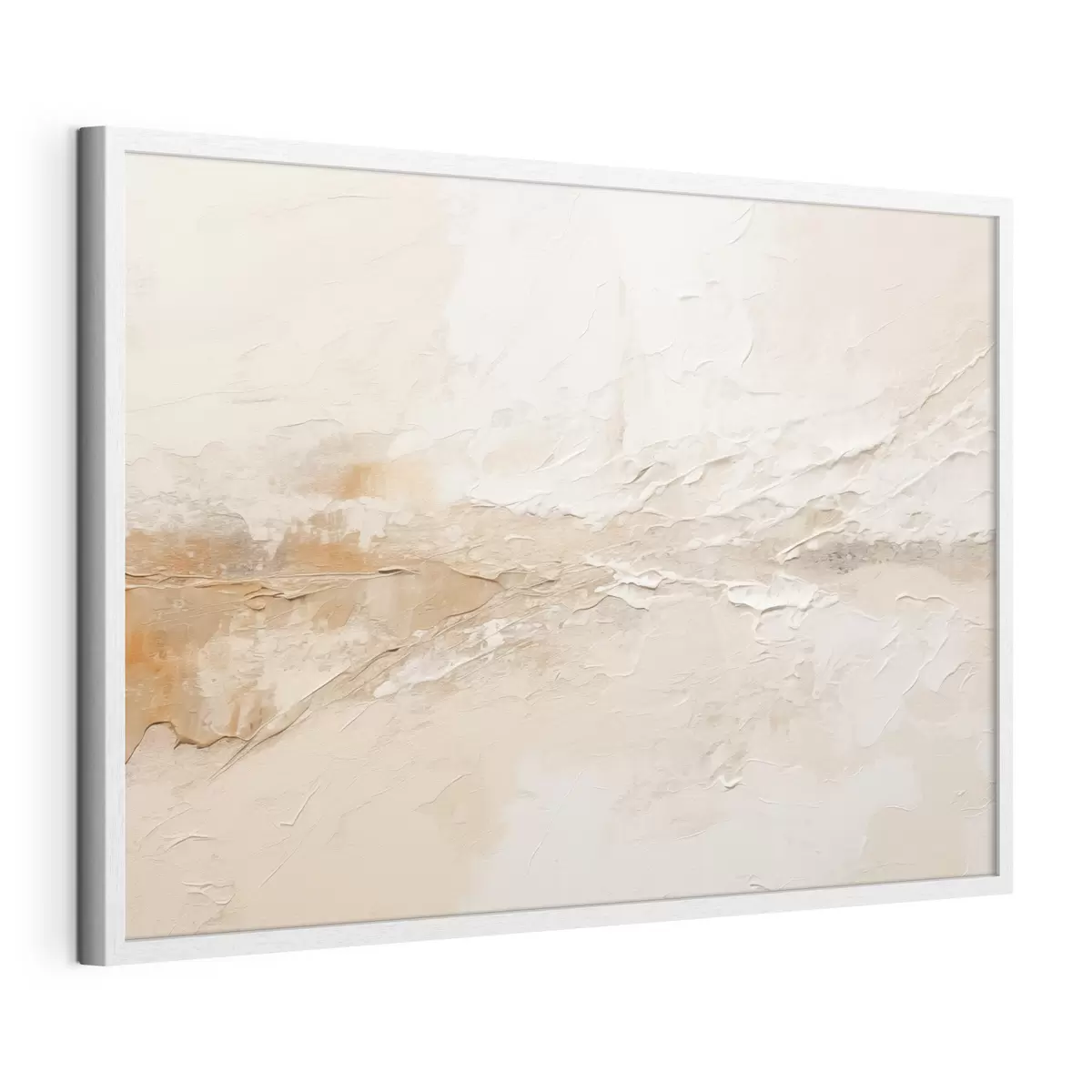 Poster Texture abstraite avec des touches de beige chaud f48625