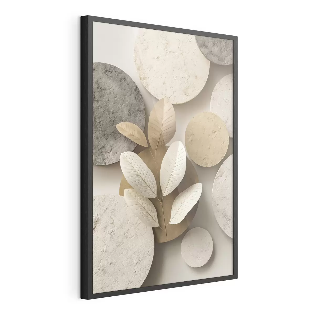 Poster Ronde de feuilles f48691