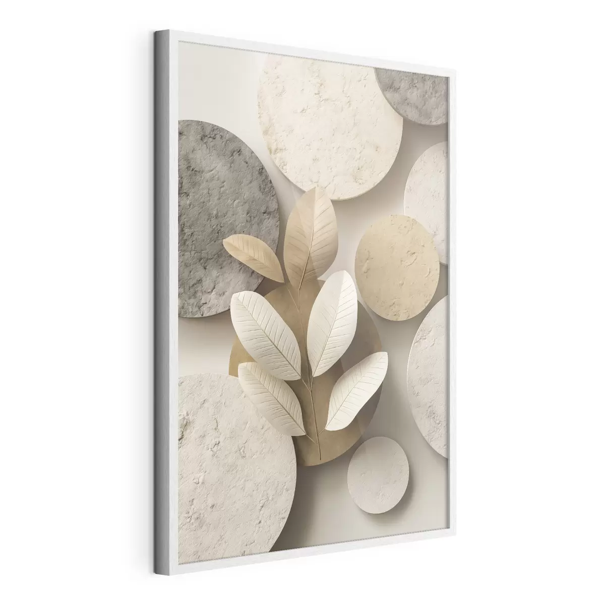 Poster Ronde de feuilles f48691