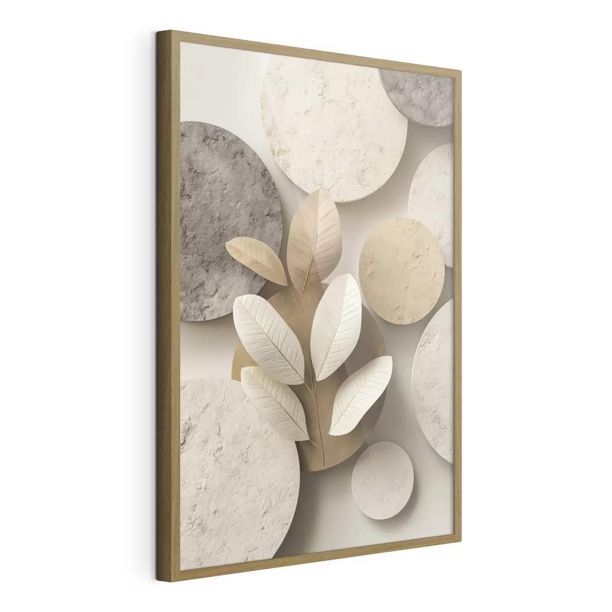 Poster Ronde de feuilles f48691