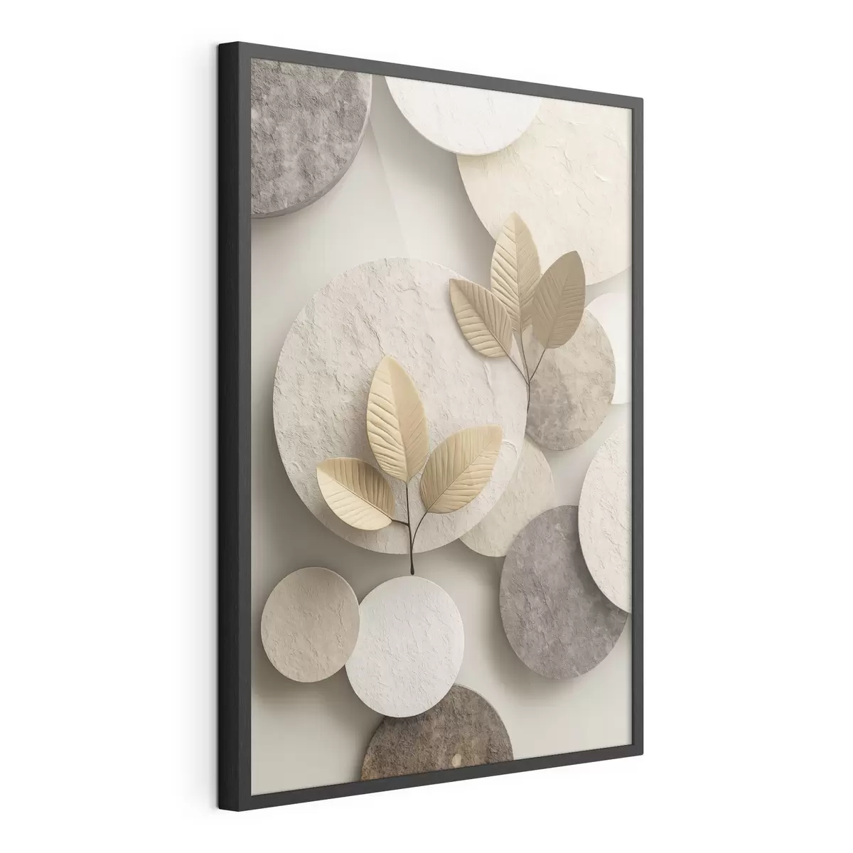 Poster Feuilles en équilibre f48692