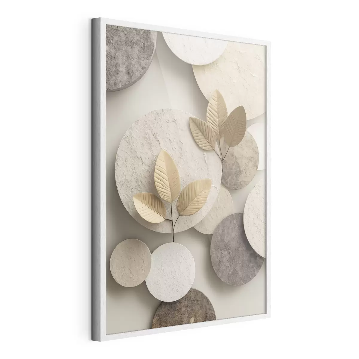 Poster Feuilles en équilibre f48692