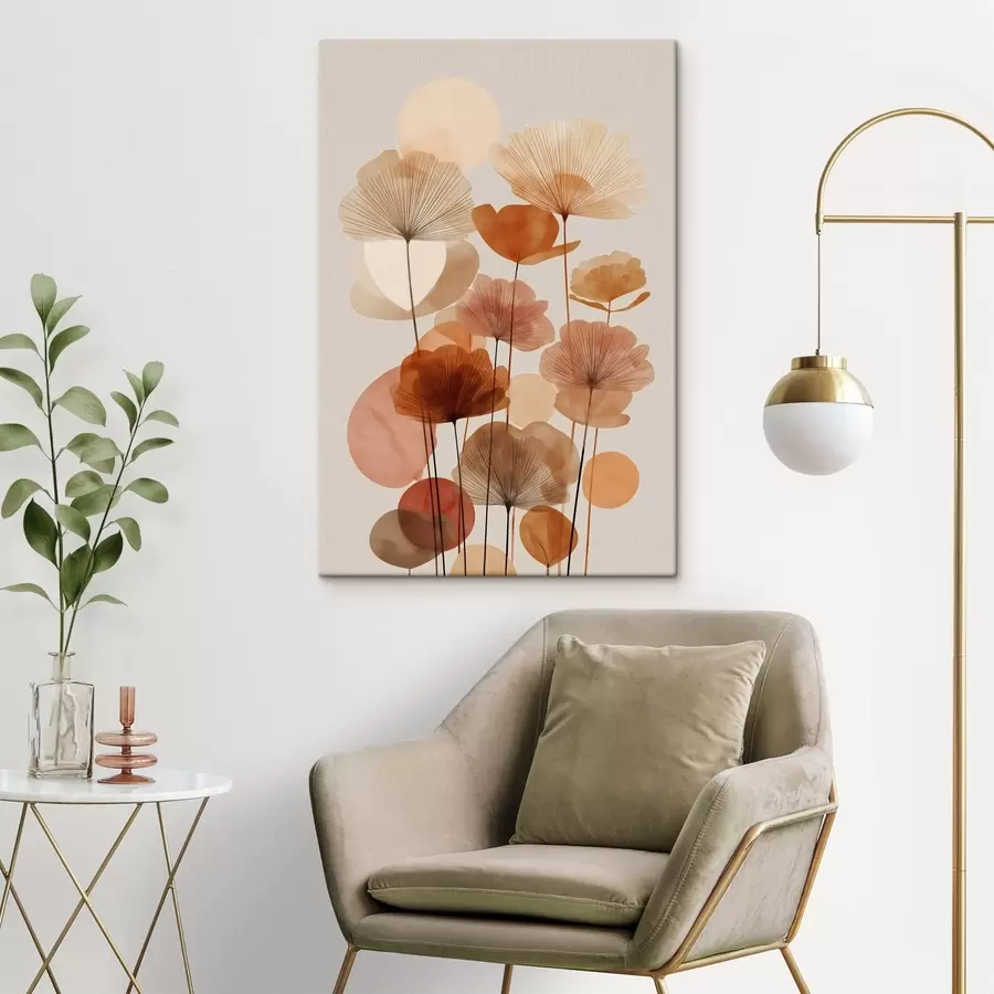 Tableau Fleurs Boho s48706