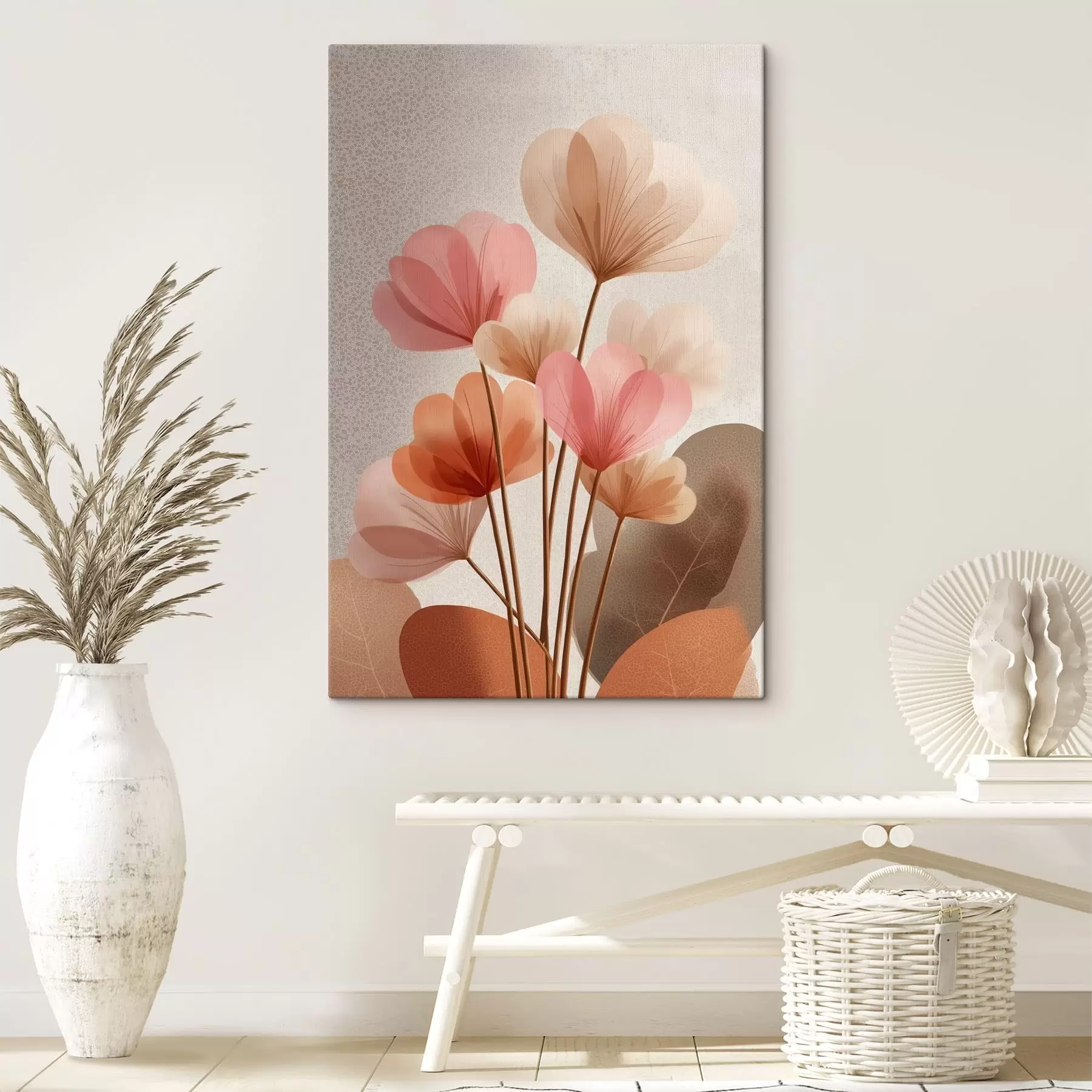 Tableau Fleurs Boho s48707