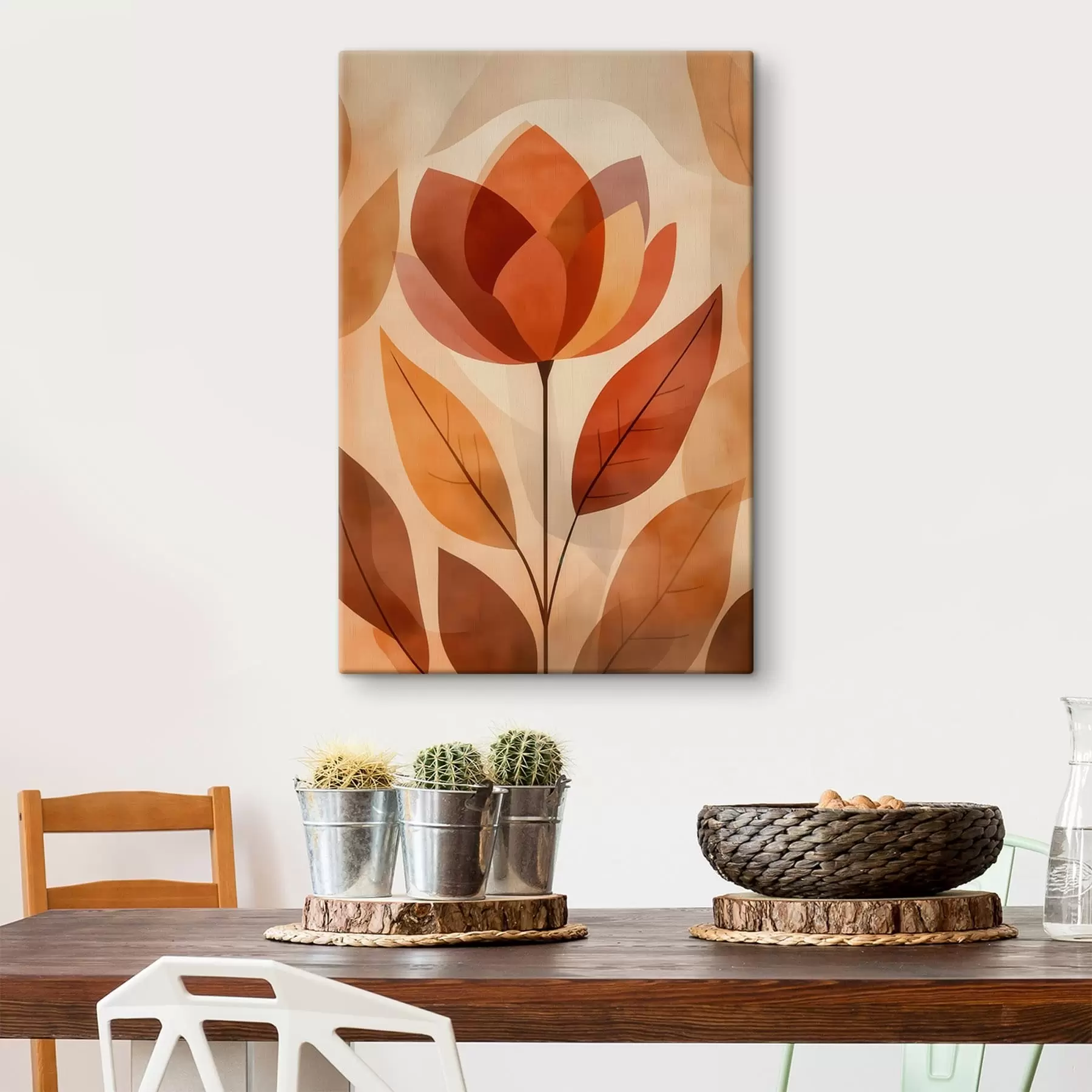 Tableau Fleurs Boho s48712