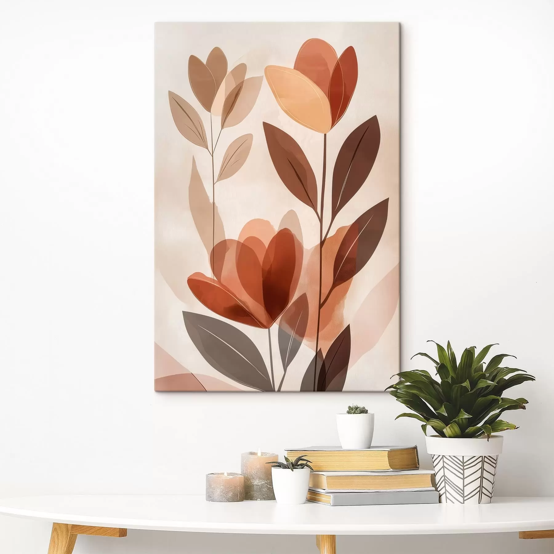 Tableau Fleurs Boho s48713