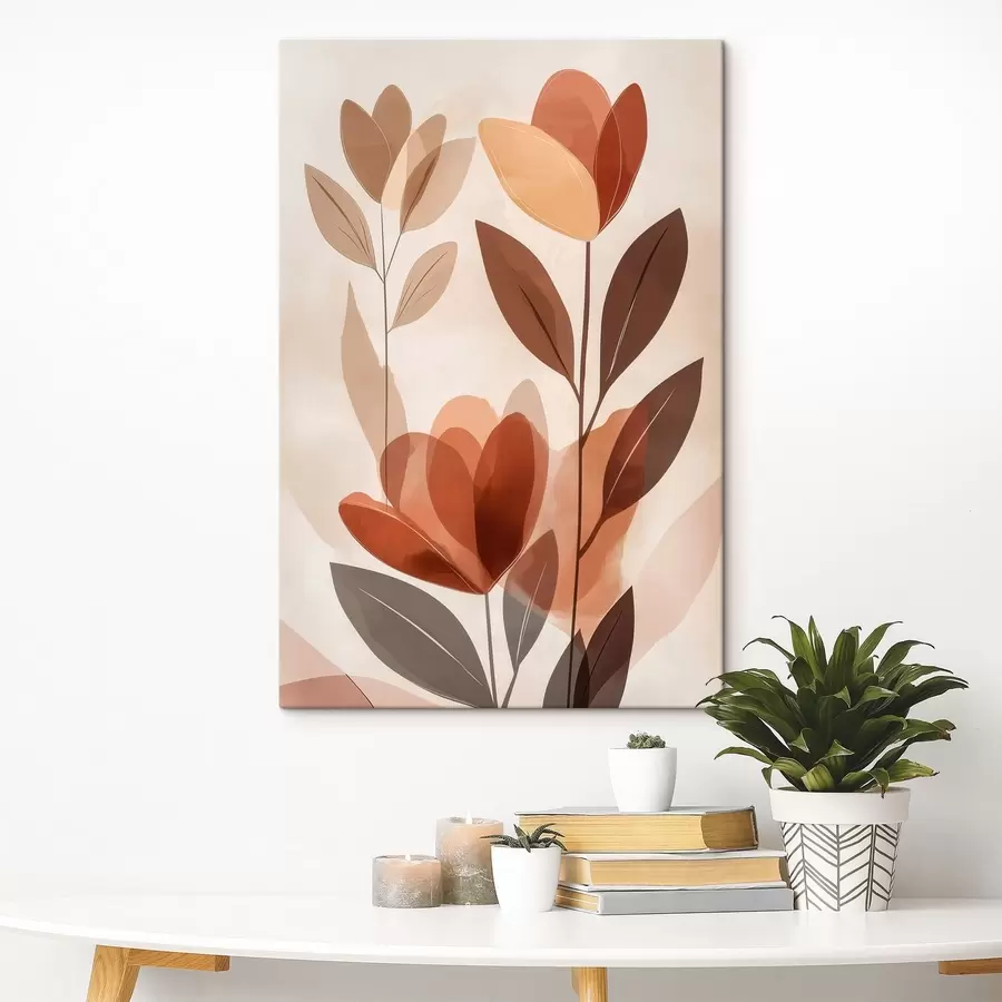 Tableau Fleurs Boho s48713