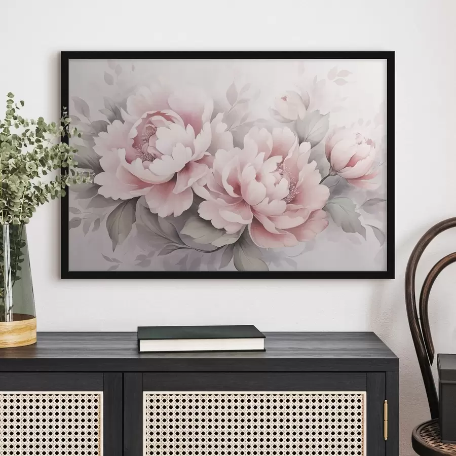 Papier peint Pivoines f48702