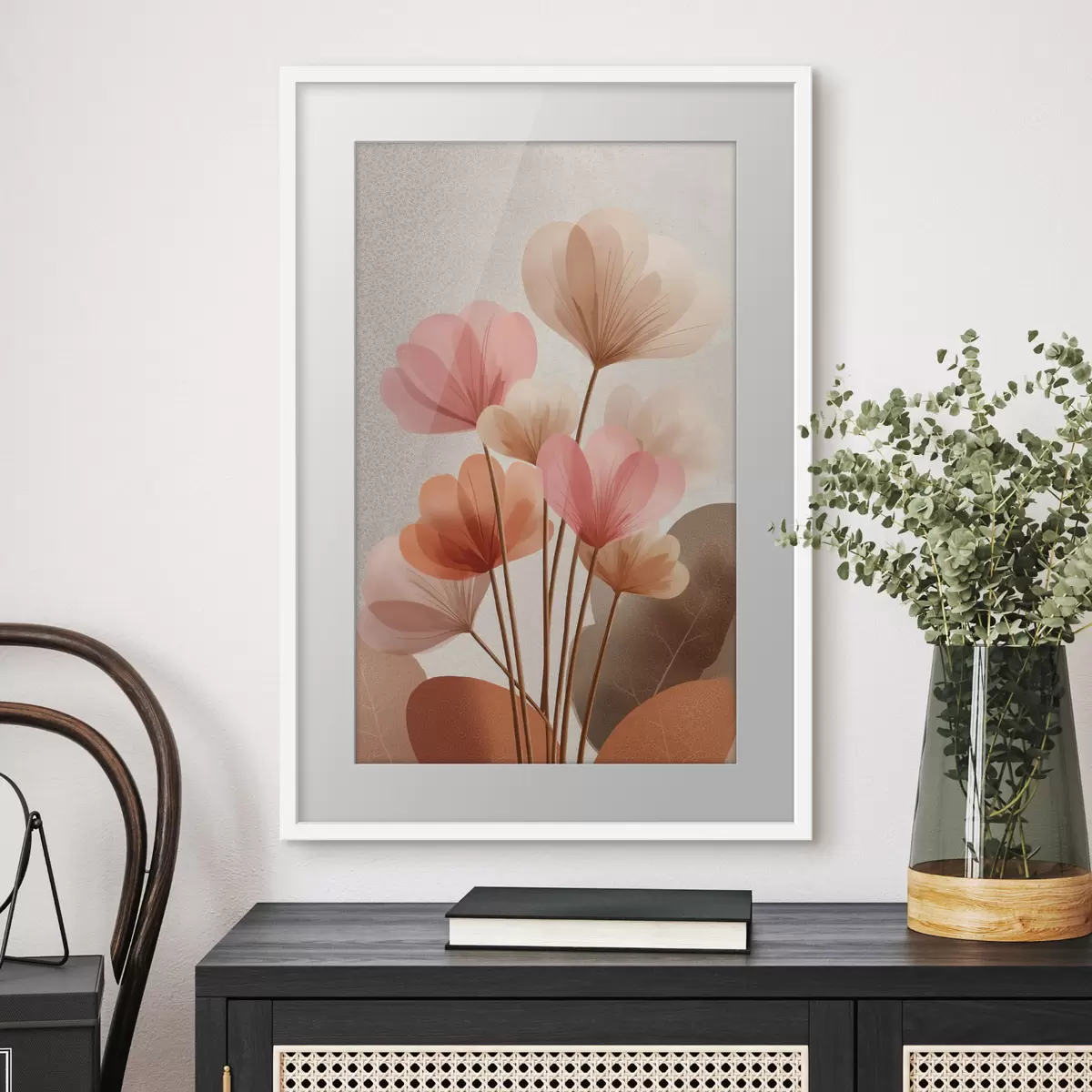 Poster Fleurs Boho f48707