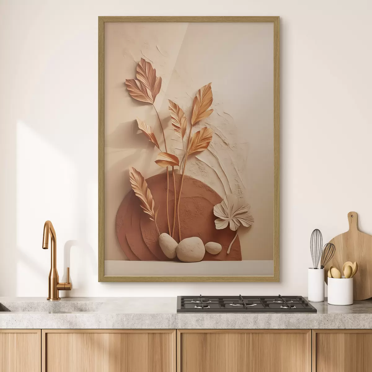 Poster Feuilles et éternité f48740