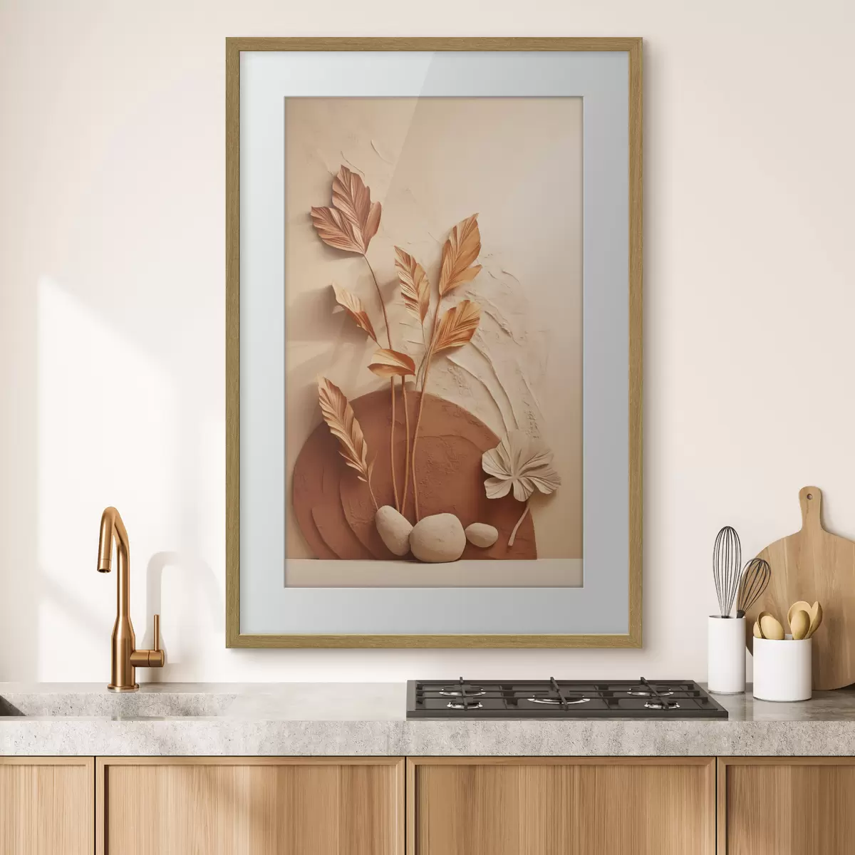 Poster Feuilles et éternité f48740